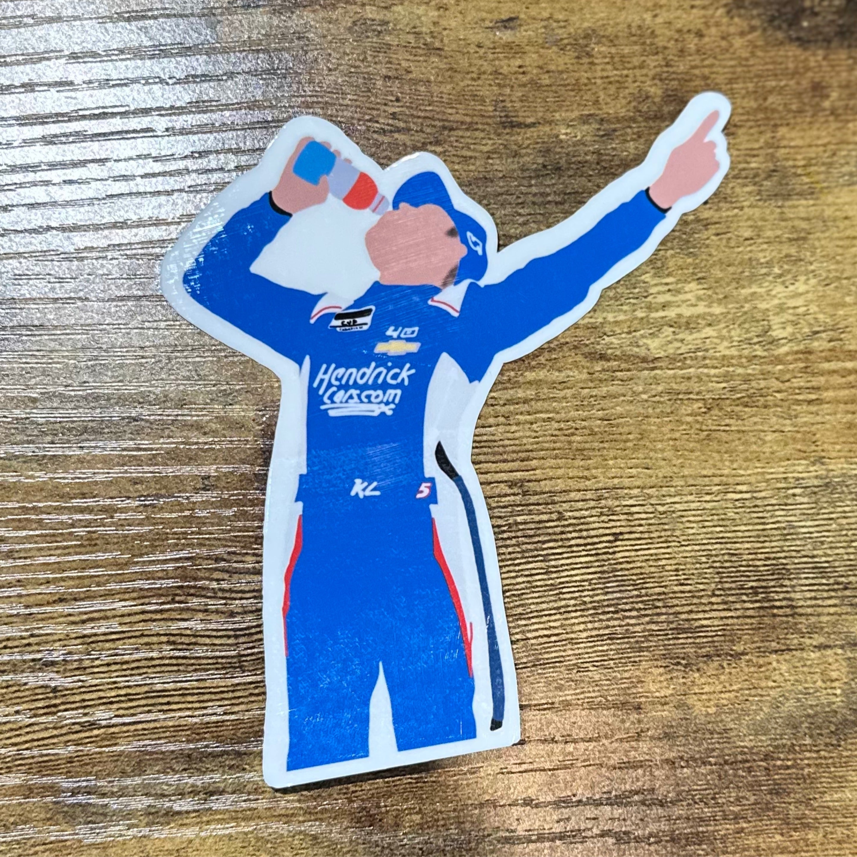 Kyle Larson 2024 Las Vegas Spring Cup Winner Minimalist | Designs By Sydney