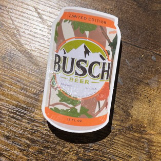 Busch Light Hunter Can Design One (Tan) Minimalist