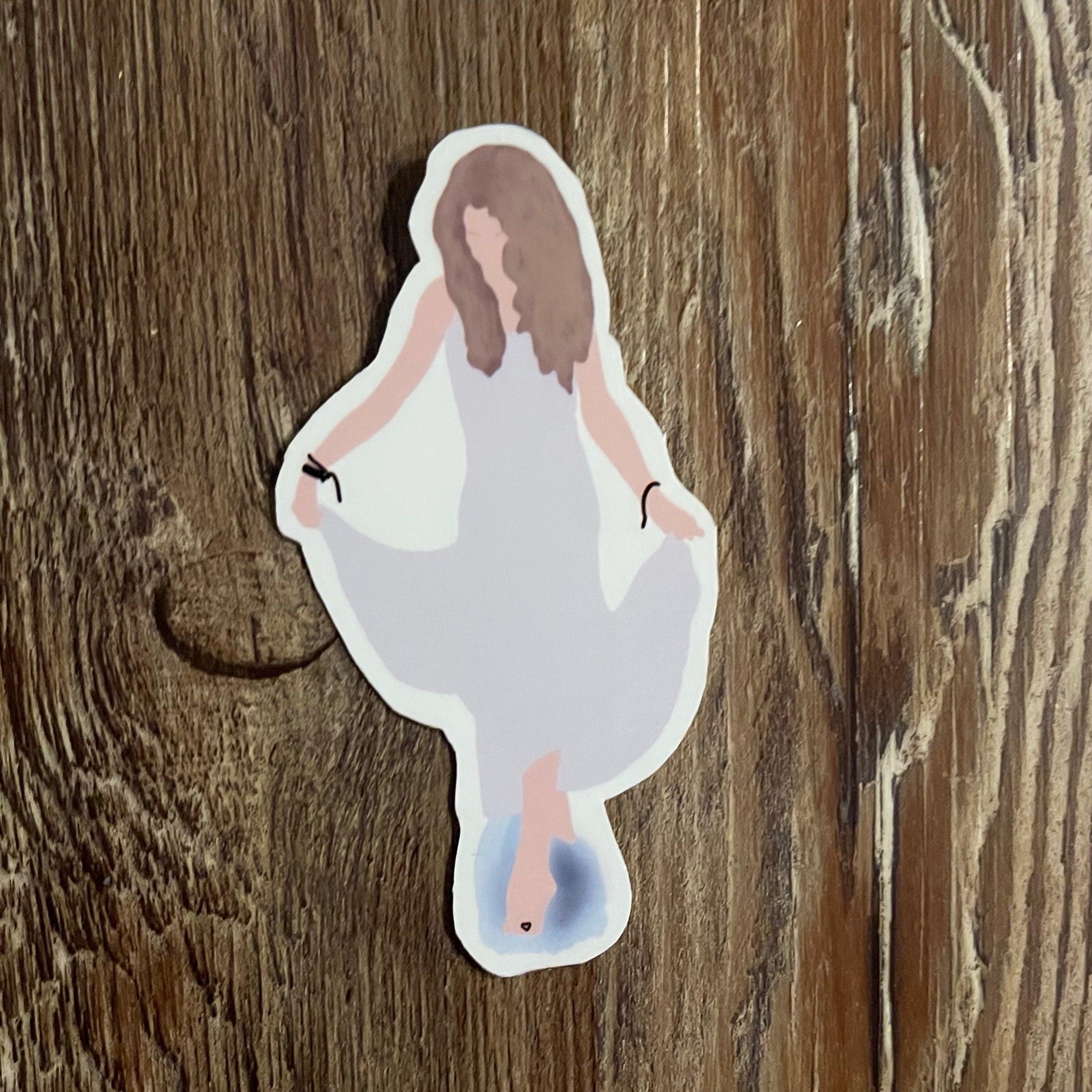 Fearless Minimalist Art - Taylor Swift Fearless - Sticker